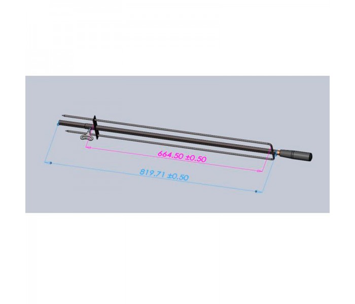 Гриль для 8 шт кур газовый Atalay APMG-02