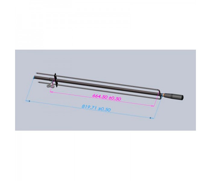 Гриль для 16 шт кур газовый Atalay APMG-04 