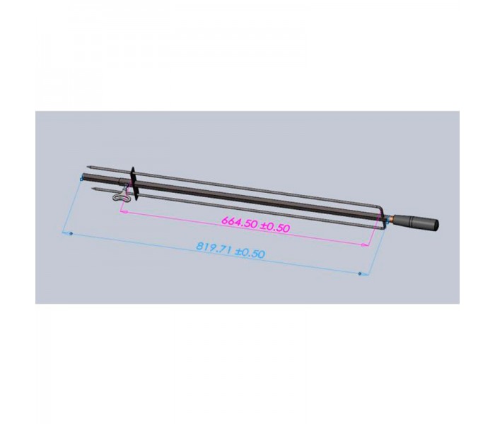 Гриль для 24 шт кур газовый Atalay APMG-06