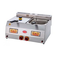 Фритюрниця 2x8 л Silver 2705 LPG
