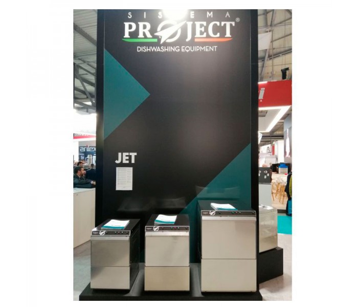 Стаканомоечная машина 240 мм Sistema Project JET 350 PSD