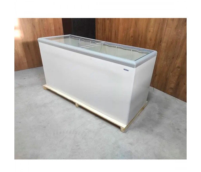 Морозильный ларь 535л Crystal Эктор 56 SGL с прямым стеклом