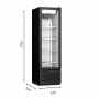 Дополнительное фото №2 - Холодильный шкаф 314л Crystal CR 300 с одной дверью 