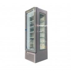 Морозильный шкаф 301л Crystal CRF-300 3D с панорамным остеклением