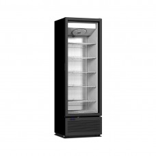 Морозильный шкаф 420л Crystal CRFV 500 Frameless со стеклянной безрамочной дверью