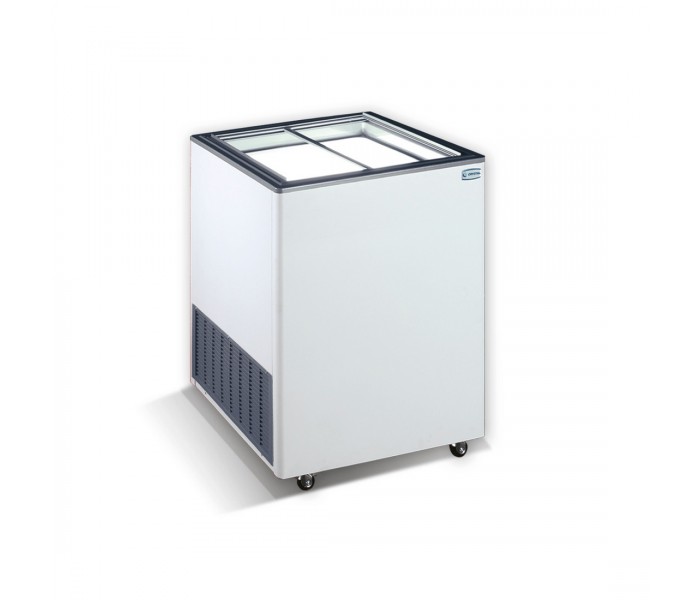 Морозильна скриня 172л Crystal EKTOR 16 SGL з прямим склом