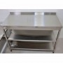 Дополнительное фото №2 - Стол с бортом и двумя полками Техно 1 1200x600x850