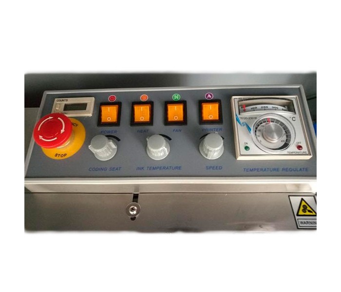 Запайщик конвейерный 153 мм Exida FRBM-810I (нерж). на твердых чернилах