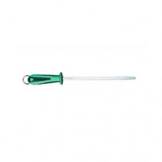 Мусат Fischer N245V L30cm круглий із зеленою ручкою