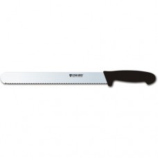 Нож для нарезки L30cm Oskard NK026Z зубчатый черная ручка