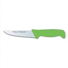 Нож для убоя птицы L14cm Polkars 25 зеленая ручка