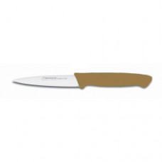 Нож для чистки овощей L10cm Fischer 337 коричневая ручка
