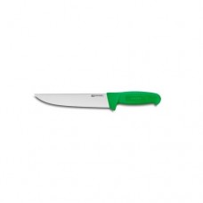 Нож для обвалки мяса L14cm Fischer 10 зеленая ручка