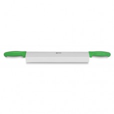 Нож для сыра L40cm Fischer 395 зеленая ручка