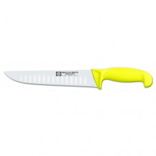 Нож кухонный жиловочный L26cm Eicker 27.504K желтая ручка с насечками