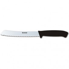 Нож кухонный Oskard NK042Z L175mm зубчатый черная ручка