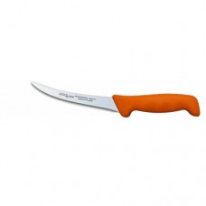 Нож обвалочный полугибкий L125mm Polkars 2 оранжевая ручка