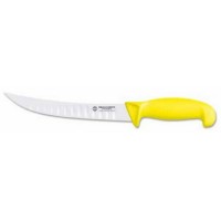 Нож разделочный с насечками L26cm Eicker 27.540K желтая ручка