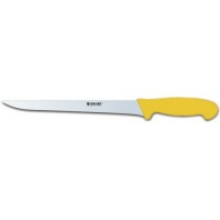 Ніж обробний L26cm Oskard NK021 жовта ручка