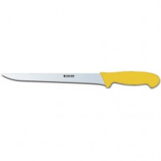 Нож разделочный L26cm Oskard NK021 желтая ручка