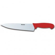 Нож разделочный L25cm Oskard NK024 красная ручка