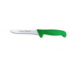 Нож разделочный L15cm Polkars 13 зеленая ручка