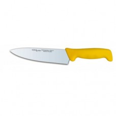 Нож разделочный L20cm Polkars 24 желтая ручка