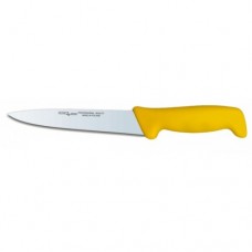 Нож разделочный L21cm Polkars 32 желтая ручка