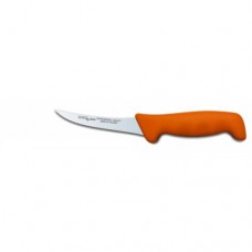 Нож разделочный полугибкий L125mm Polkars 17 оранжевая ручка