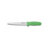 Нож шкуросъемный L20cm Fischer 33 зеленая ручка