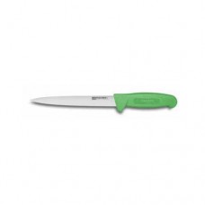 Нож шкуросъемный L20cm Fischer 33 зеленая ручка