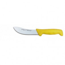 Нож шкуросъемный L15cm Polkars H21 желтая ручка
