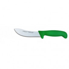 Нож шкуросъемный L15cm Polkars H21 зеленая ручка