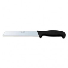 Кухонный нож Polkars 37 жесткое лезвие L175mm черная ручка