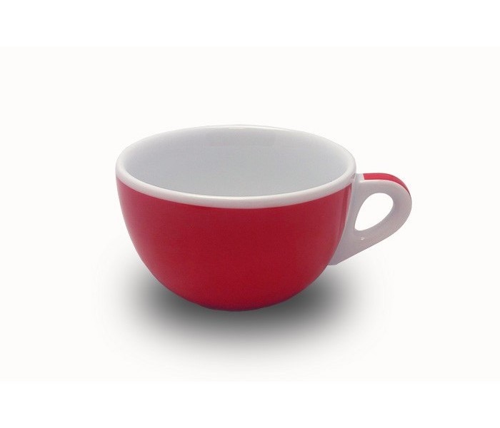 37255 Чашка caffe latte 350мл Red серія Verona Millecolori Decal Print
