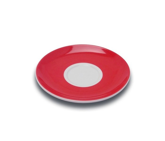 36769 Блюдце caffe latte 16,7см Red Decal Print для серий Millecolori Verona/Torino