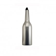 F001MS Пляшка для флейринга 750мл, колір срібний