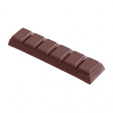 1132 CW Форма для шоколада Батон Chocolate World 125x30x13мм,50 гр,7 шт