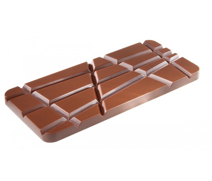 1769 Форма для шоколада Зиг-заг Chocolate World 124,5x55,5x6,5мм