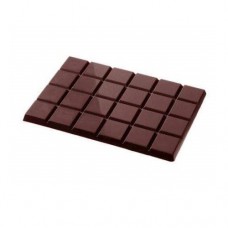 2104 CW Форма для шоколада Плитка классическая Chocolate World 160x110x11мм,2 шт-210 гр