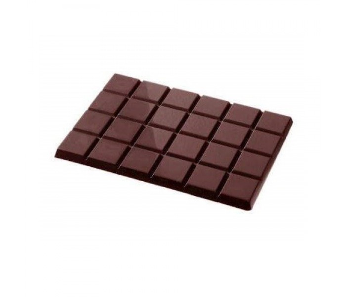 2104 CW Форма для шоколада Плитка классическая Chocolate World 160x110x11мм,2 шт-210 гр