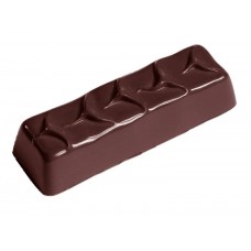 2363 CW Форма для шоколада Батон Chocolate World 84x26x20мм,15 шт,39 гр