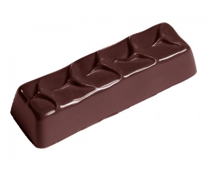 2363 CW Форма для шоколада Батон Chocolate World 84x26x20мм,15 шт,39 гр