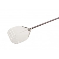 AF-32RF / 120 Лопата для піци GI. METAL ал., Перфорована, ручка прямокутна 33х33мм, 153мм