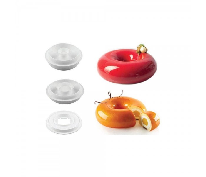 KIT TRINITY 1400 Набір силіконових форм Silikomart O200мм, h57мм, 3 шт