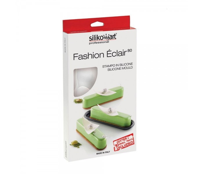 FASHION ECLAIR 80 Форма силикон. для эклеров Silikomart 130x25мм,h25мм Кухонный инвентарь