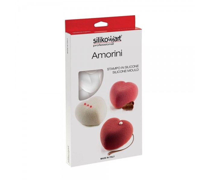 Amorini/C силикон. форма Silikomart 63x65мм,h 39мм + каттер