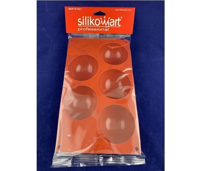 SF001/C силикон. форма полусфера Silikomart 80мм