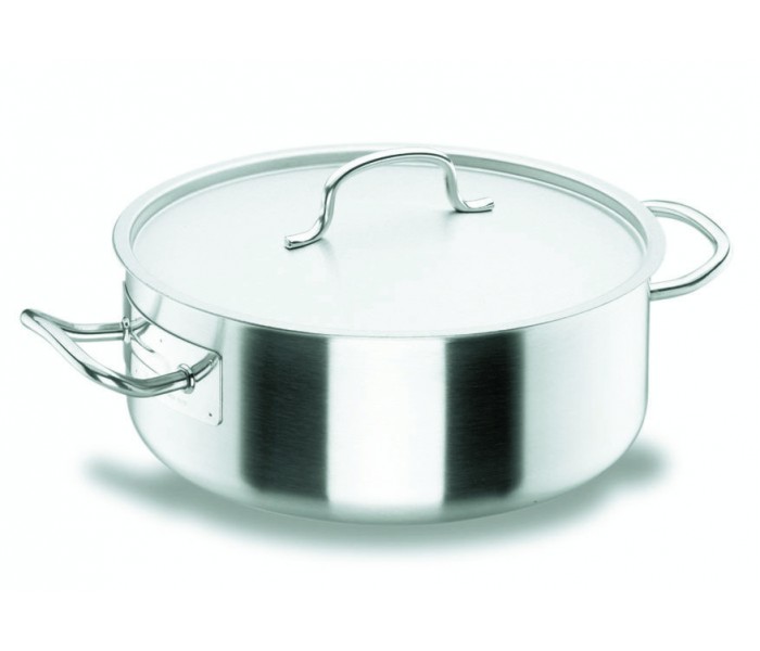 Кастрюля низкая с крышкой Lacor 50036 14,2 л