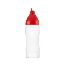 02555 Пляшка для соусу Araven червона 500мм